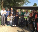 Laghetto parco Modena est, un momento dell'inaugurazione