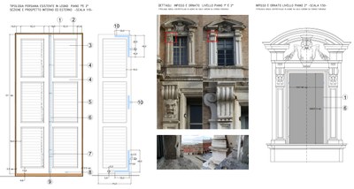 Il restauro della facciata di Palazzo Ducale