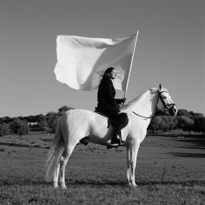 3 Marina Abramović The Hero (video) 2001, video a un canale (bn, sonoro), 14’21”. Amsterdam.jpg 3 Marina Abramović The Hero (video) 2001, video a un canale (bn, sonoro), 14’21”. Amsterdam.jpg