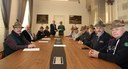 Il sindaco Muzzarelli incontra l'Associazione nazionale alpini