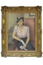 Oscar Sorgato, Ritratto femminile, olio su tela. Milano, collezione privata.jpg