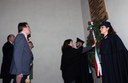 Deposizione di una corona in Prefettura