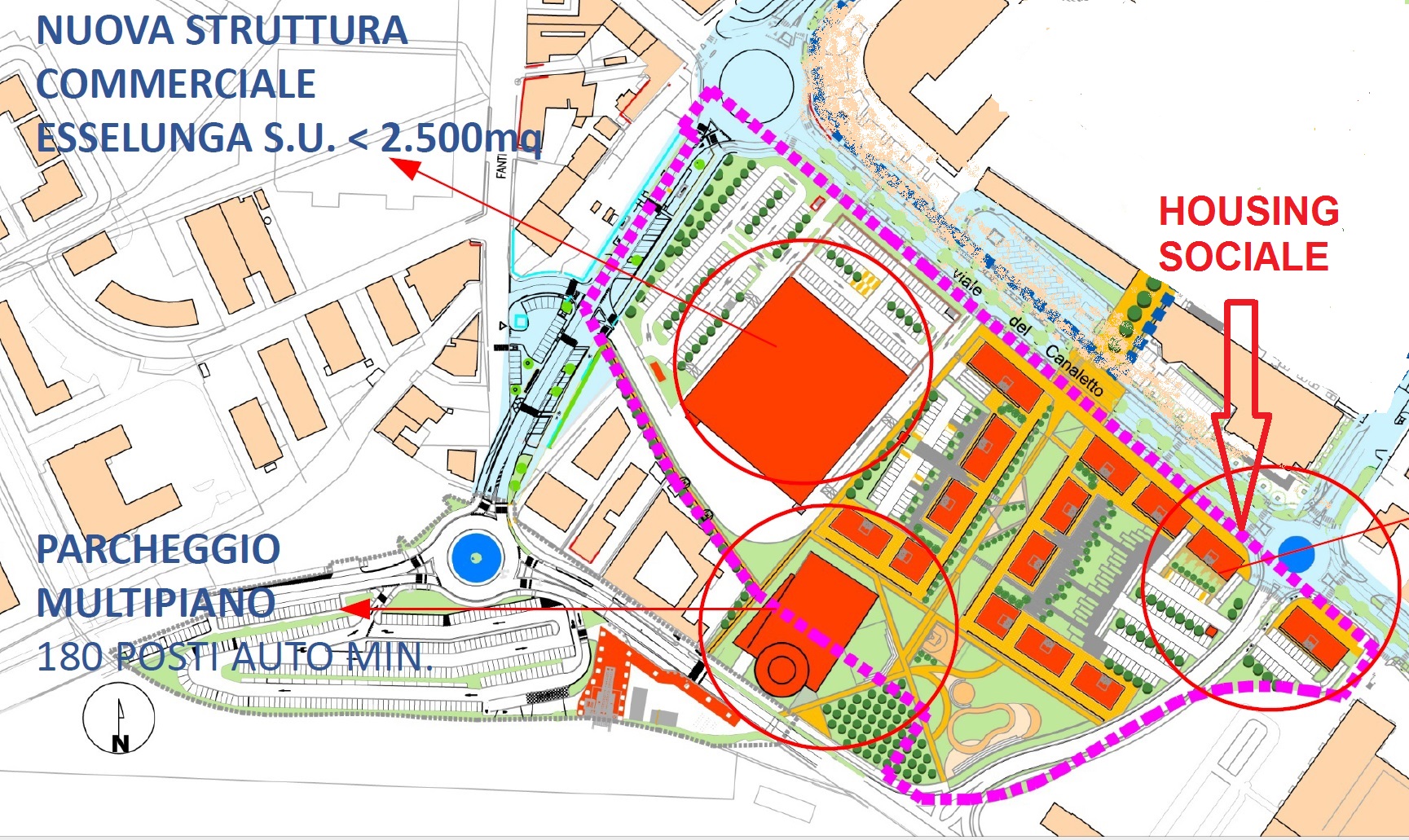 3 - area d'intervento ex Consorzio agrario