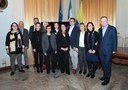 I dirigenti dei Comprensivi di Modena con l'assessore Cavazza e la dirigente dell'Uff territiriale Menabue  