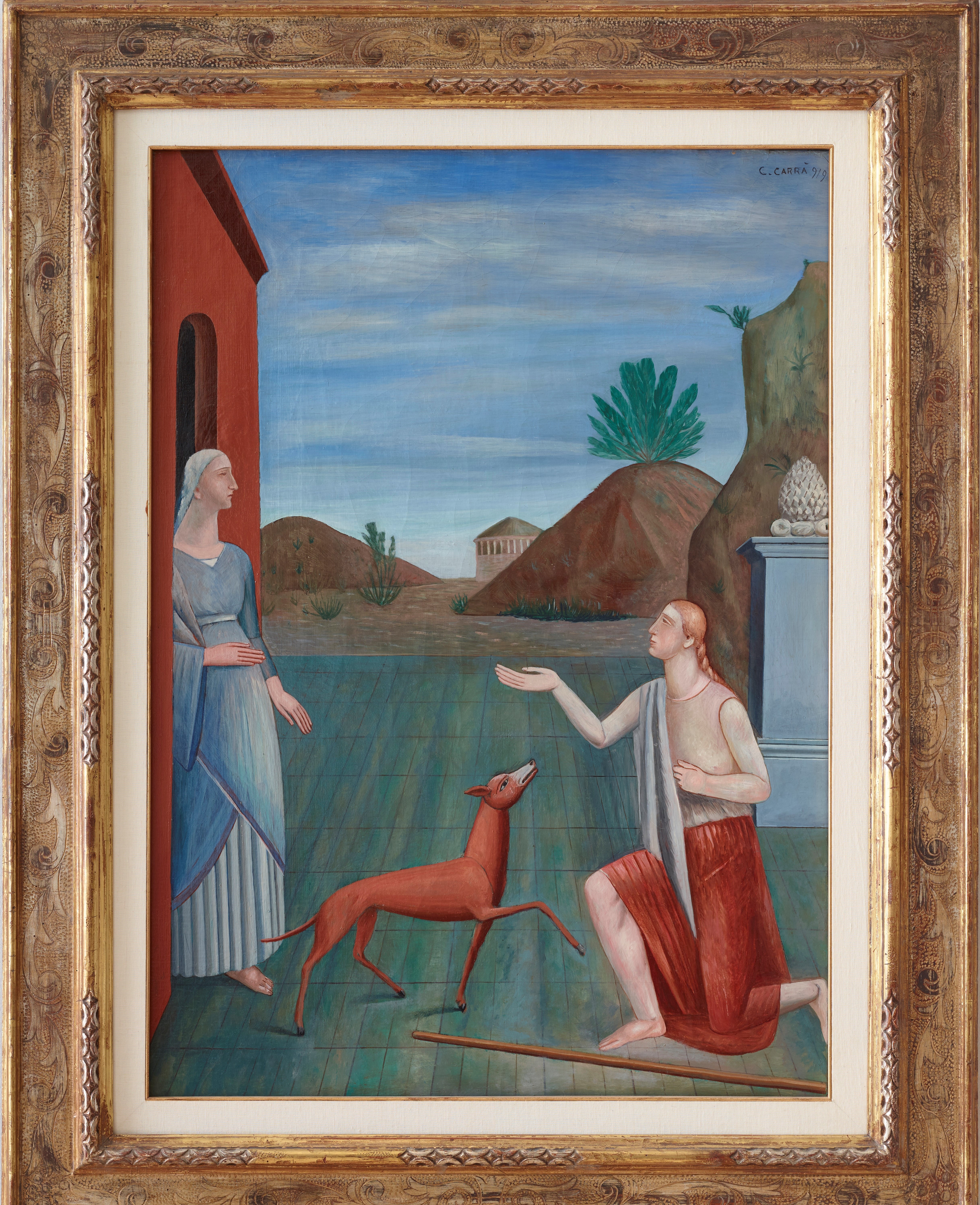 Carlo Carrà , Le figlie di Loth, 1919.jpg
