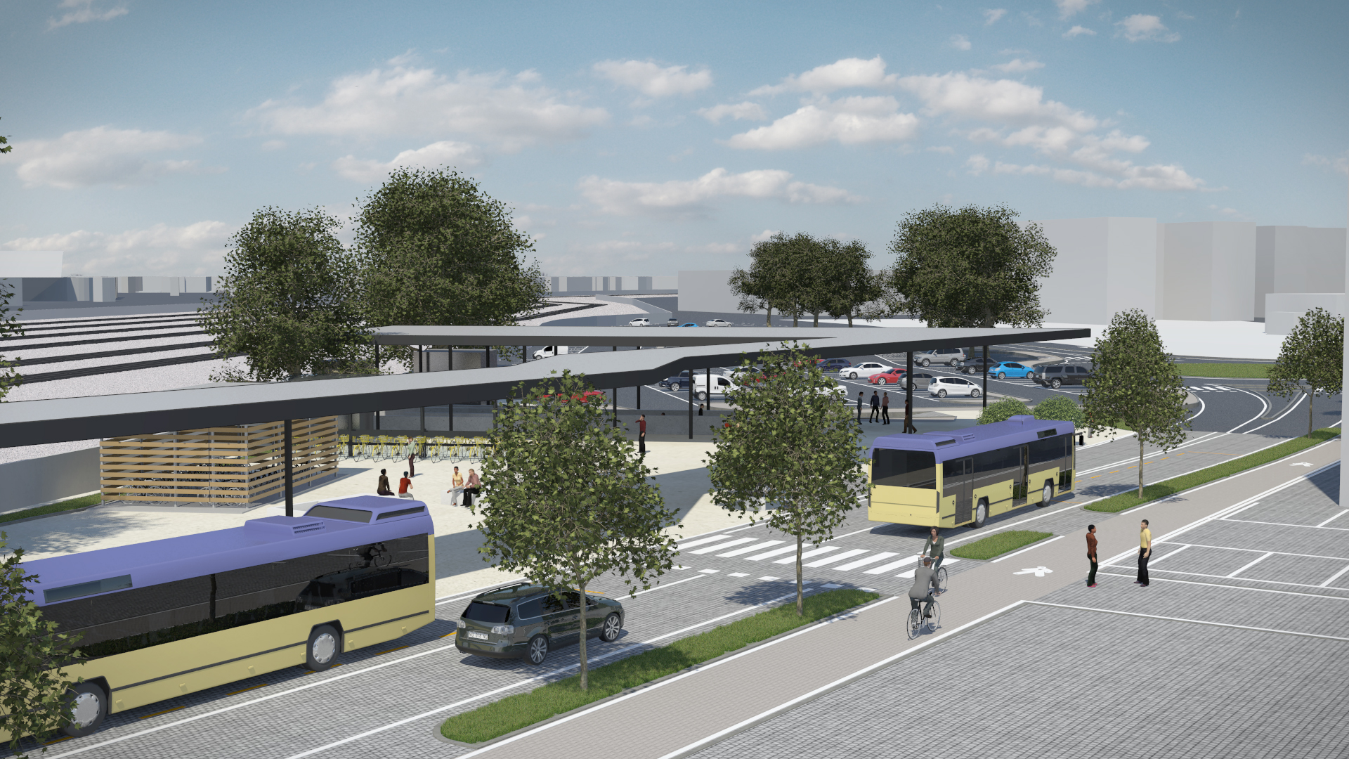 Progetto Periferie, immagine di progetto della zona di Porta Nord
