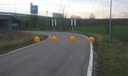 La chiusura alle auto di stradello Piradello all'altezza del sottopasso della tangenziale