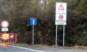 La segnaletica posizionata su stradello Piradello
