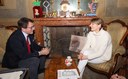 Incontro in Municipio con l'ambasciatrice britannica Jill Morris 