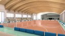 PalaMolza, il rendering dell'interno della struttura 