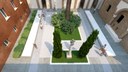 Render di progetto - il cortile 2