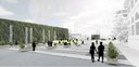 Rendering piazza dei binari