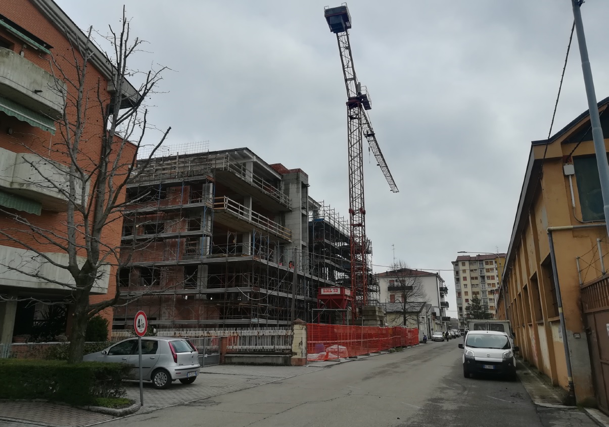 Palazzina via Udine A - situazione attuale