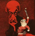 Umberto Tirelli- Caricatura di Giuseppe Mazzini 1914.jpg