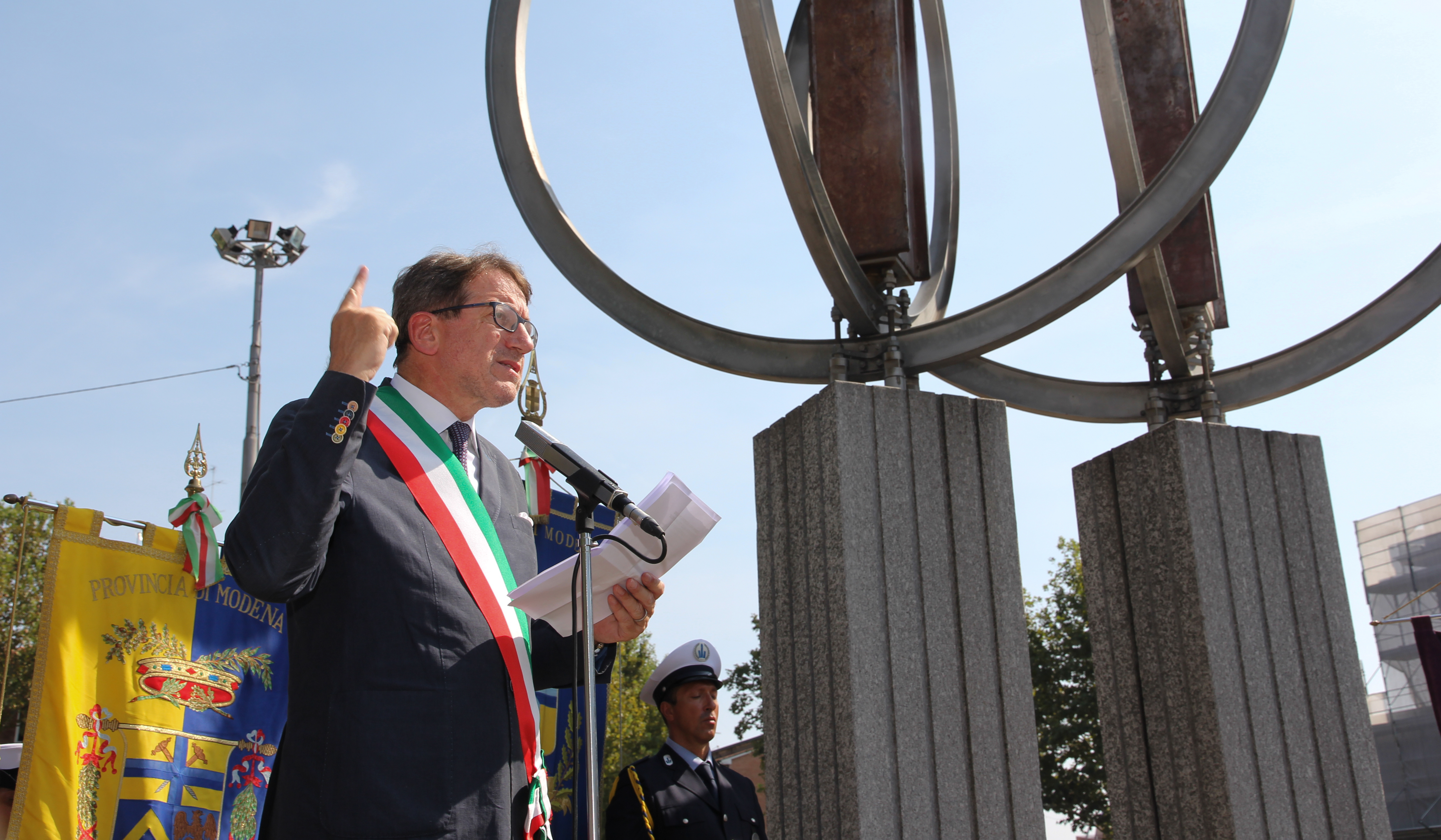 Il sindaco alla commemorazione