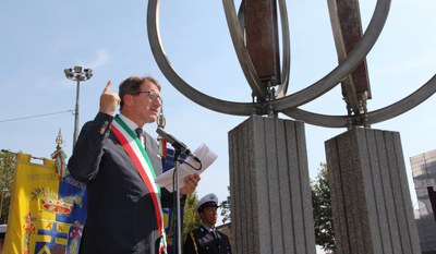 Il sindaco alla commemorazione