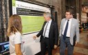 Uno dei tabelloni in mostra sulle fake news sull'Europa dedicato ai prodotti tipici