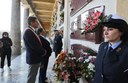Commemorazione di Pier Camillo Beccaria con il sindaco Muzzarelli e la presidente Maletti