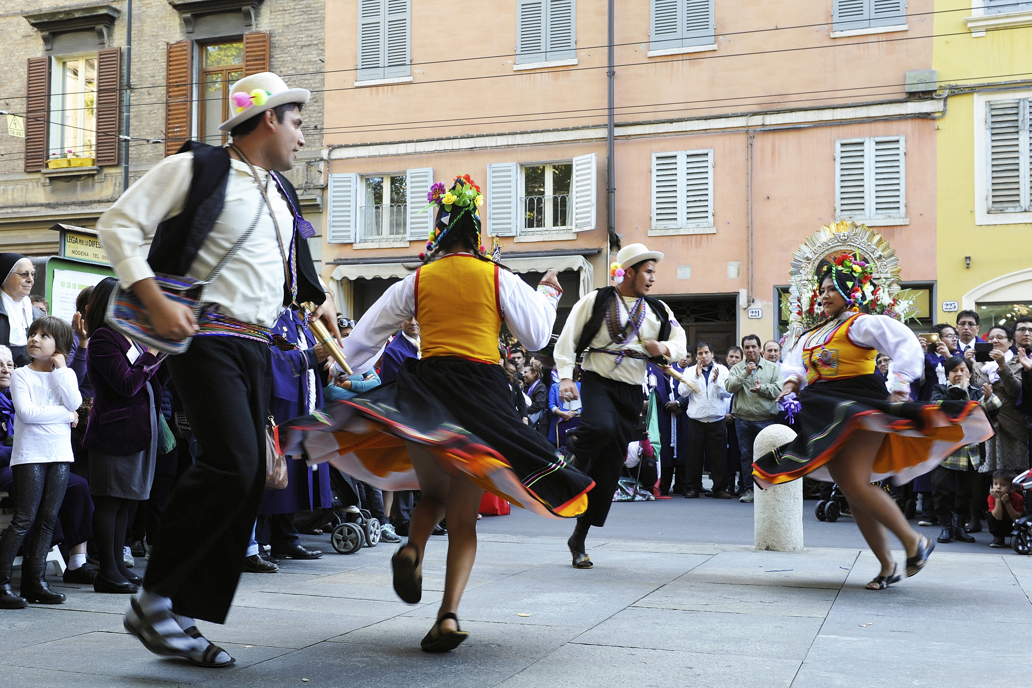 Una delle foto esposte nella mostra