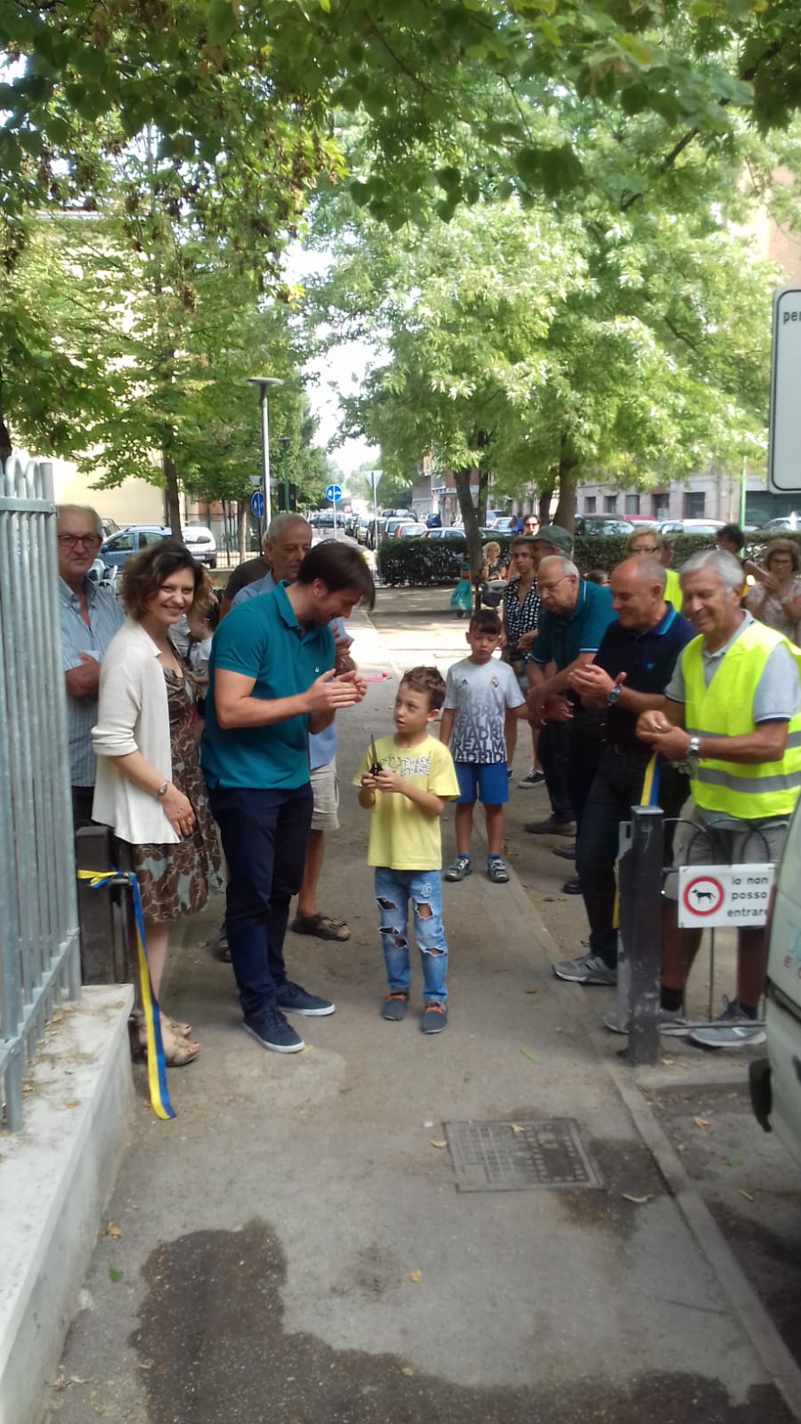 Inaugurato il parchetto di San Giovanni Bosco