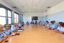 La nuova comandante della PM al Comando di via Galilei