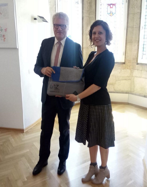 L'assessora Guadagnini in visita a Linz