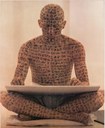 4 Claudio Parmiggiani, Deiscrizione e un progetto panteistico di Vincenzo Agnetti (part.), 1972.jpg