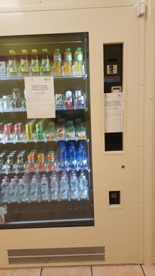 Il distributore sotto sequestro