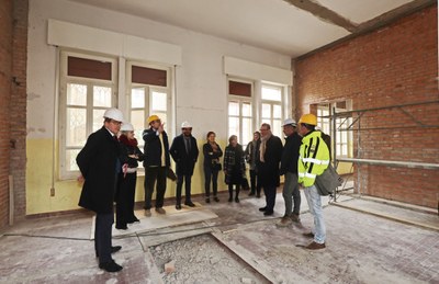 Sopralluogo cantiere scuole Pascoli