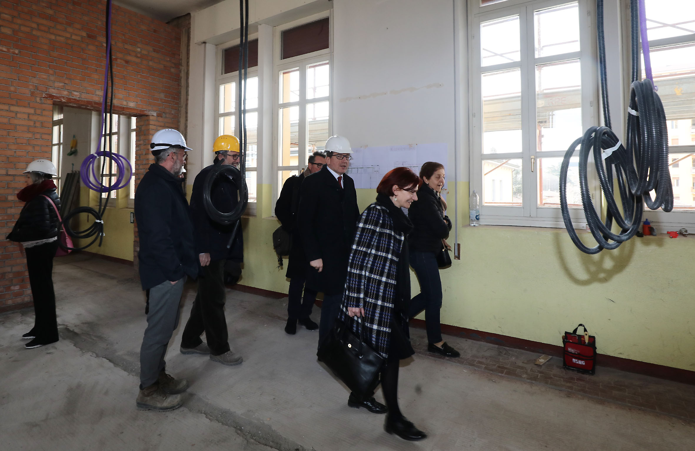 Sopralluogo cantiere scuole Pascoli