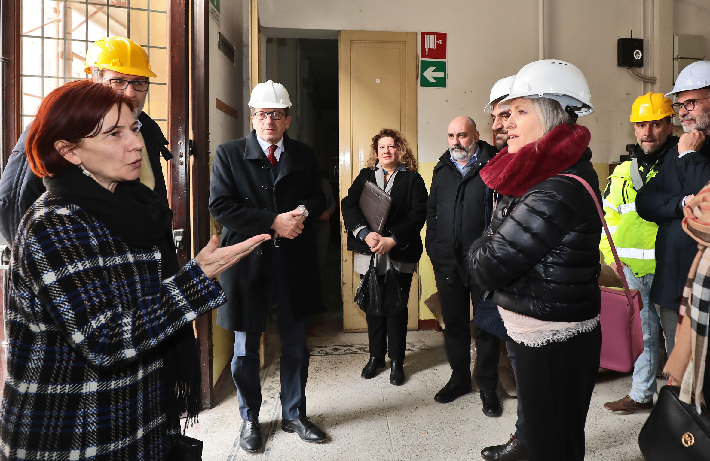 Sopralluogo cantiere scuole Pascoli