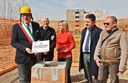 Sindaco Muzzarelli, presidente di Acer Casalgrande, l'assessore Urbelli, il presidente di CambiaMo Razzoli e il presidente del Quartiere Belardo 