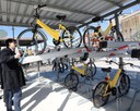 Il nuovo deposito protetto per bici a Porta nord