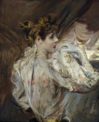 Giovanni Boldini, Giovane donna di profilo (Eleonora Duse), c. 1895.jpg