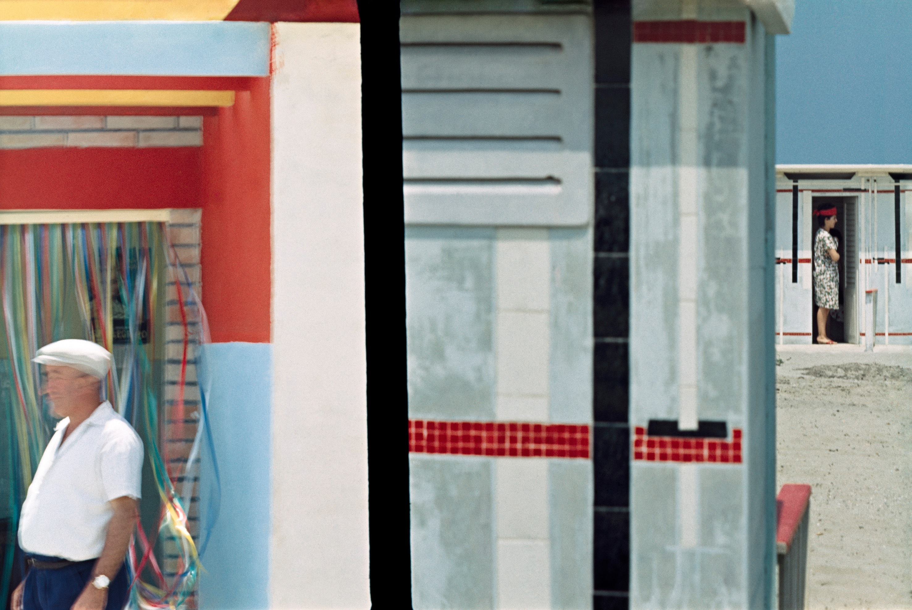 fotografia di Franco Fontana nella mostra Sintesi