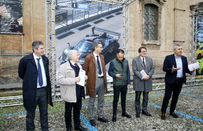Un momento della presentazione della Motor Valley Fest