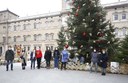 Educatori, genitori e assessora Baracchi in piazza Roma