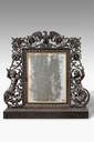 Giovanni Battista Bellucci, Specchiera, 1854, legno intagliato e traforato.