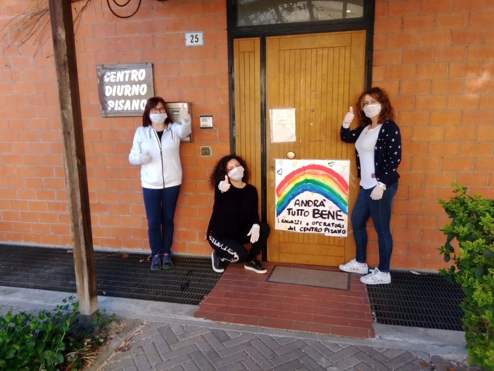 Le operatrici del Diurno Pisano: Marzia, Cristina e Rossana