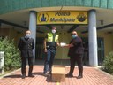 La donazione di mascherine alla Protezione civile da parte dell’associazione “Futuro Sereno”