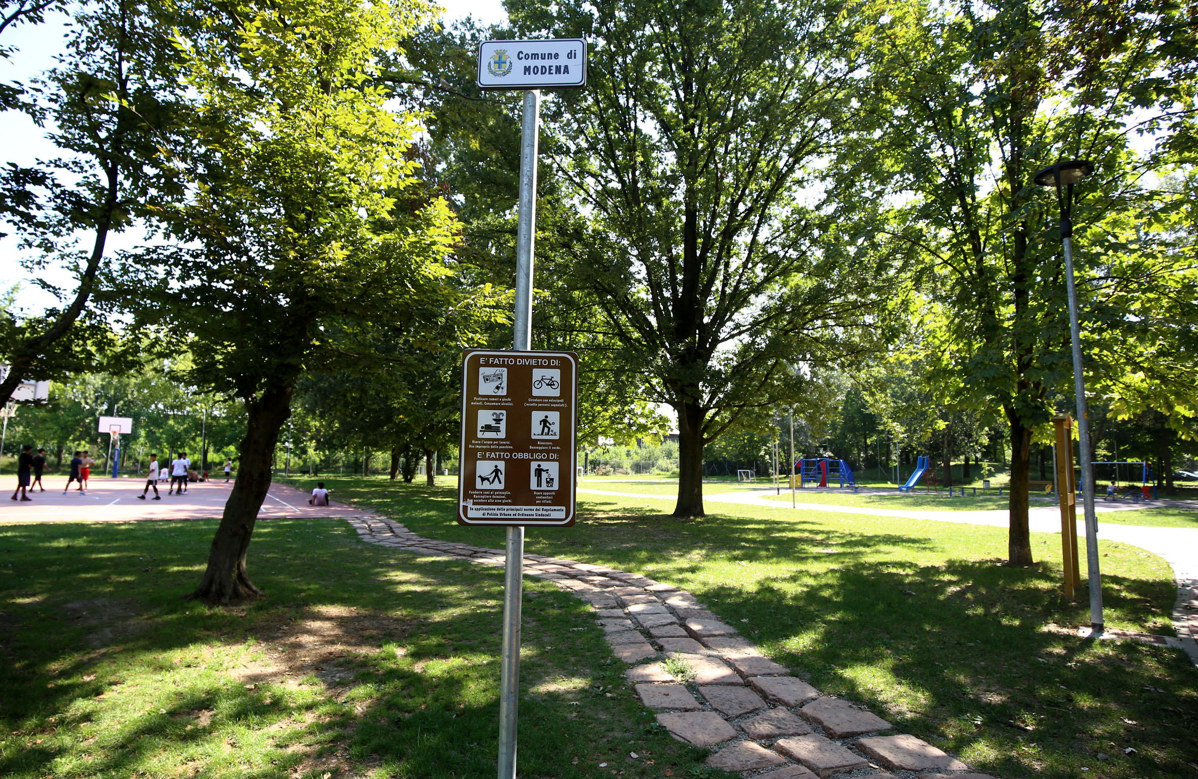 Il parchetto di viale Gramsci