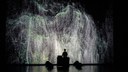Una immagine dello spettacolo di Ryoichi Kurokawa