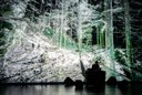 Una immagine dello spettacolo di Ryoichi Kurokawa