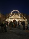 Il Teatro nelle Foglie, il tendone in un'immagine di repertorio