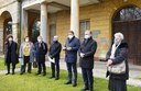Un momento dell'incontro a villa Montecuccoli
