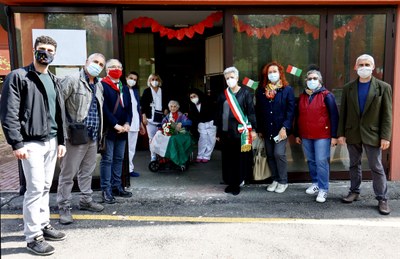 22.04.2021 foto di gruppo per Mafalda "Lucia" Pagliani