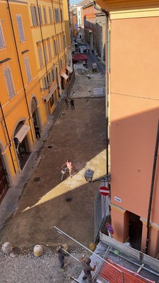 Apertura tratto via Canalino