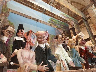 Il teatro di Tirelli in mostra
