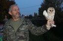 La liberazione di un barbagianni recuperato dal Centro