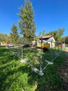 La casa scout inagibile al parco XXII Aprile 2